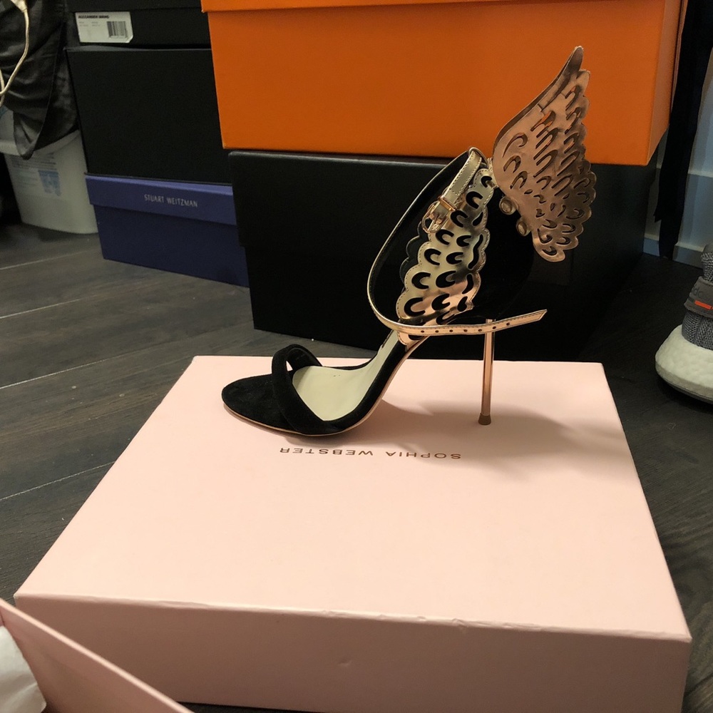 Black Suede Sophia Webster